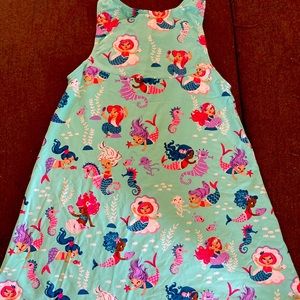 Hatley swim coverup/dress, swimsuit material